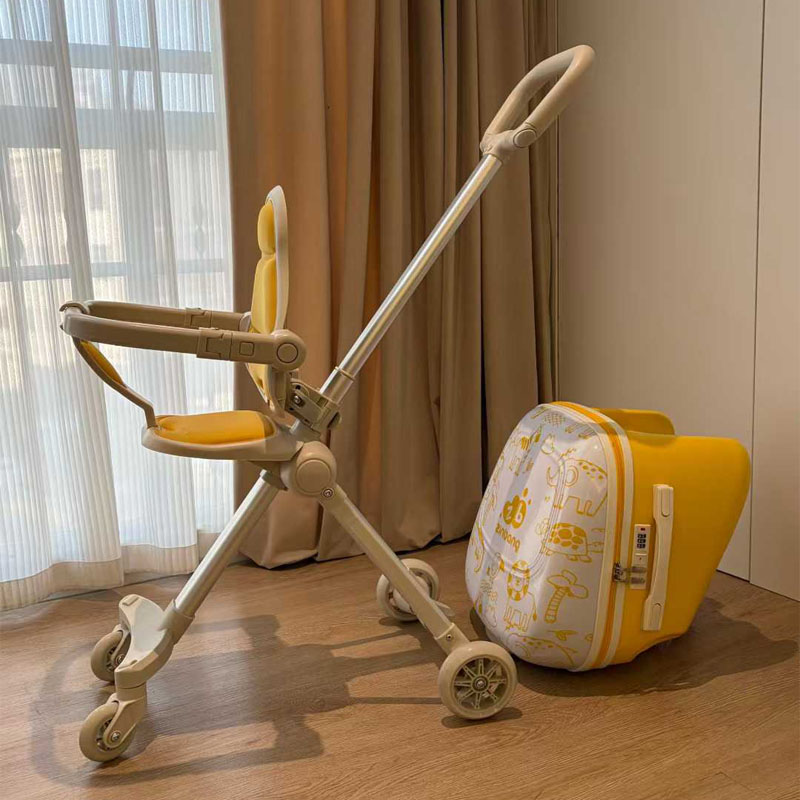 Baby Nursery Trolley - Travel Children Luggage Case Can Ride