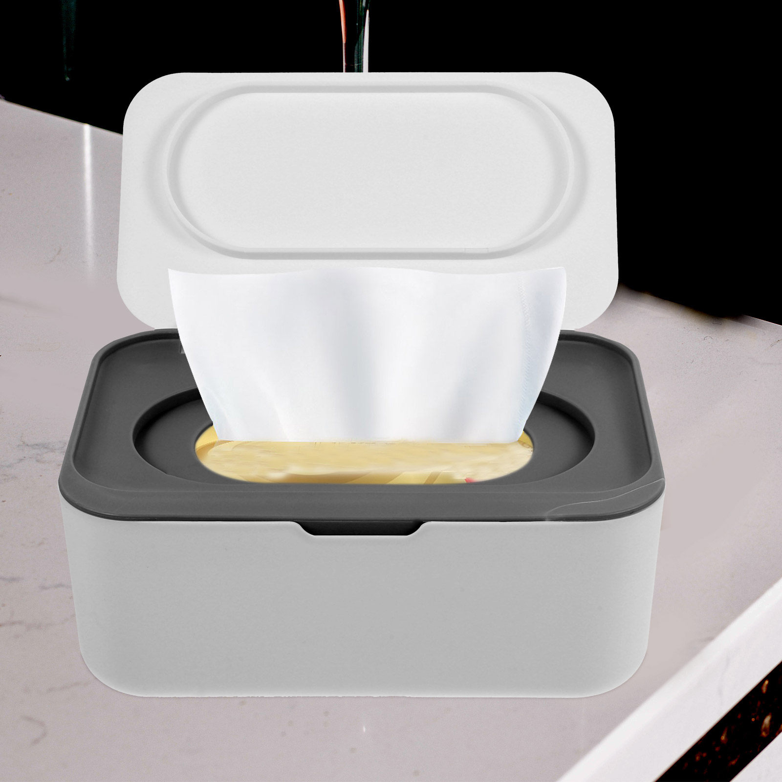 Baby Nursery Package - Baby Wipes Container Sturdy Refillable Wipe