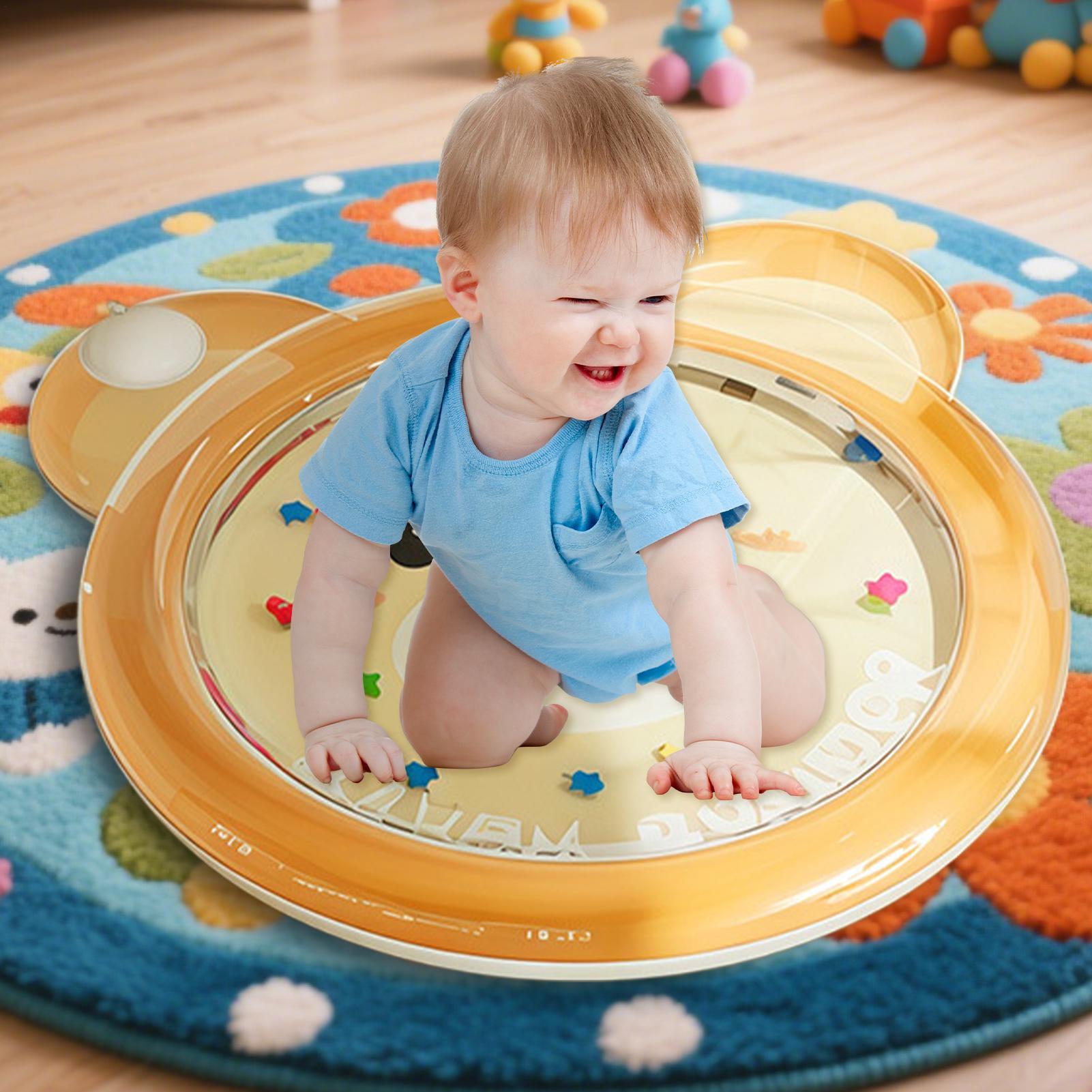 Inflatable Baby Water Mat Sens - огляд і ціна Baby Nursery Water