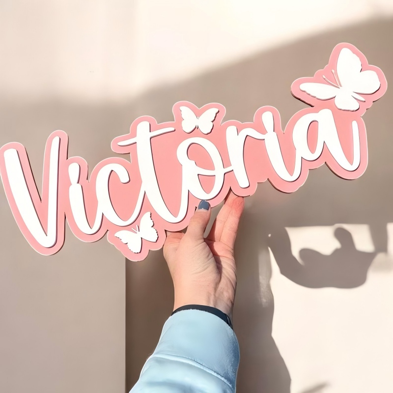 1Pc Custom Cartoon Butterfly N - огляд і ціна Baby Nursery Ornaments