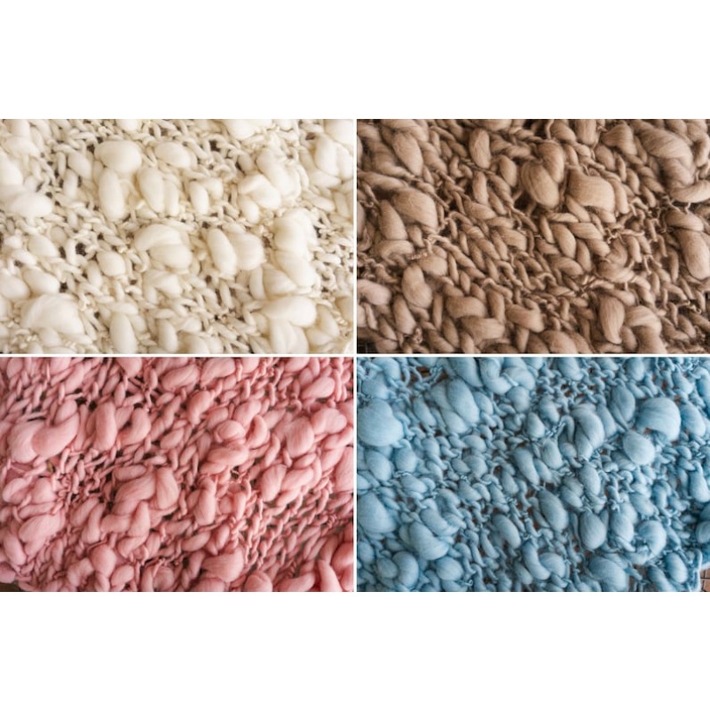 Chunky Knit Merino Baby Blanke - огляд і ціна Baby Nursery Artwork