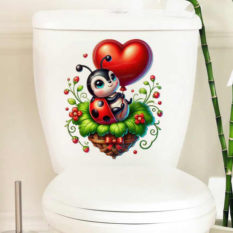 Cute Ladybug Wall Sticker Baby - огляд і ціна Baby Nursery Mural Wallpaper