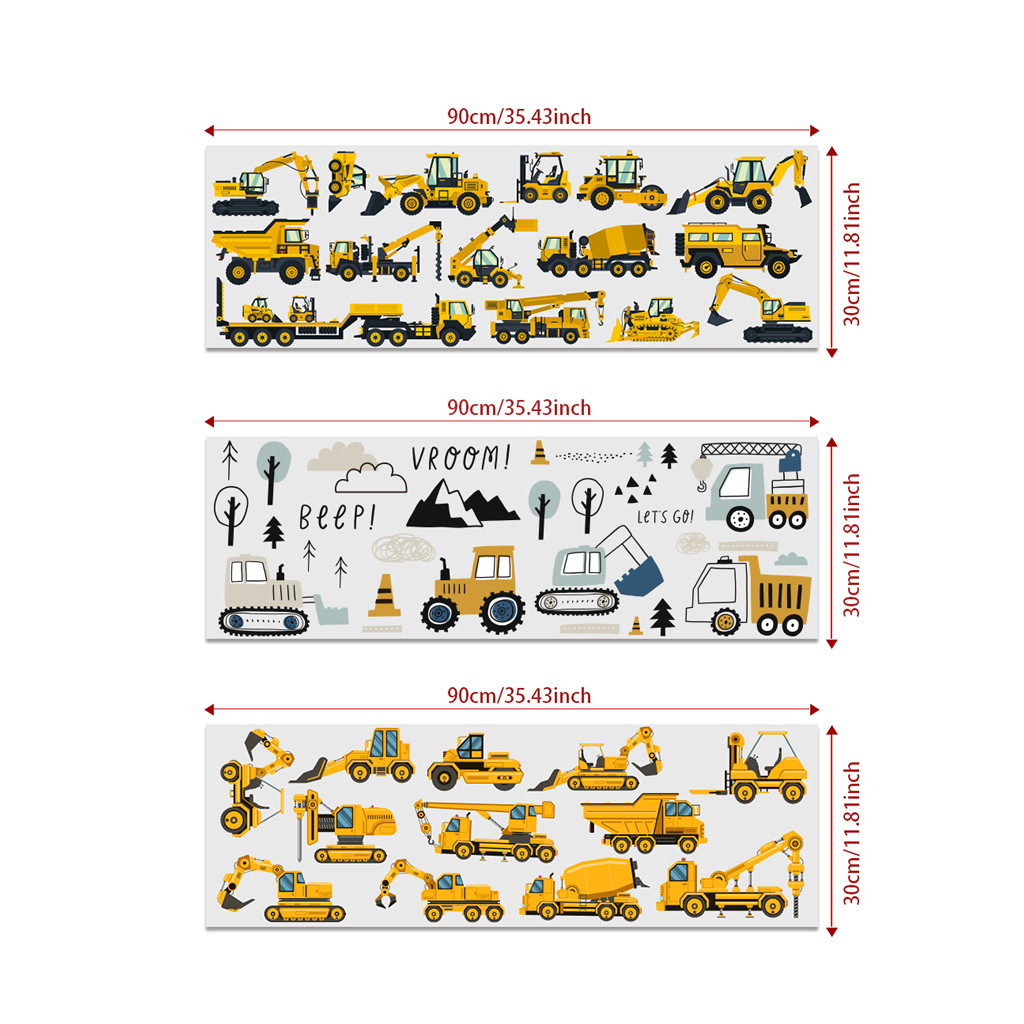 Cartoon Excavator Engineering  - огляд і ціна Baby Nursery Package
