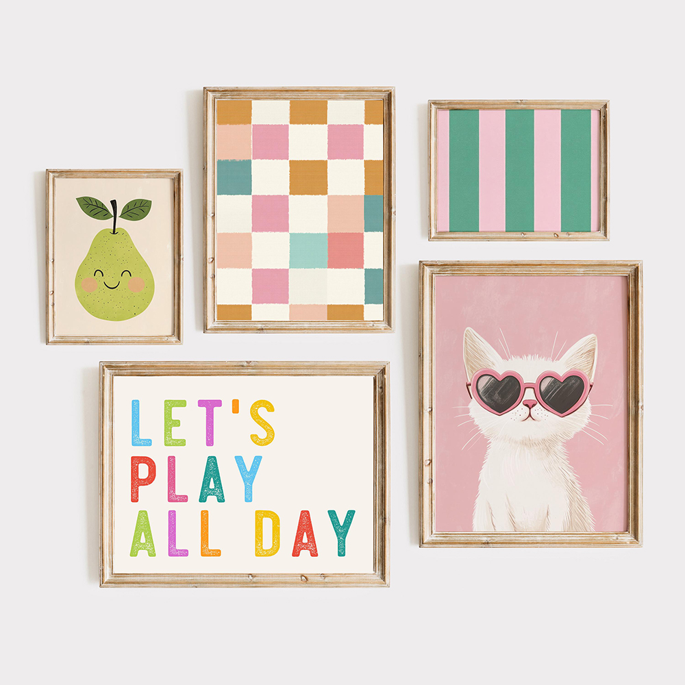 Room Prints Wall Art Baby Anim - огляд і ціна Baby Nursery Giraffe