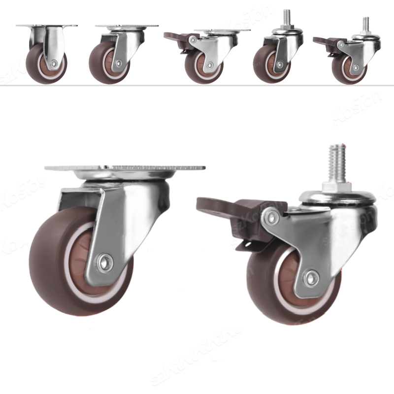 4pcs Stem Threaded Casters Off - огляд і ціна Baby Nursery Trolley