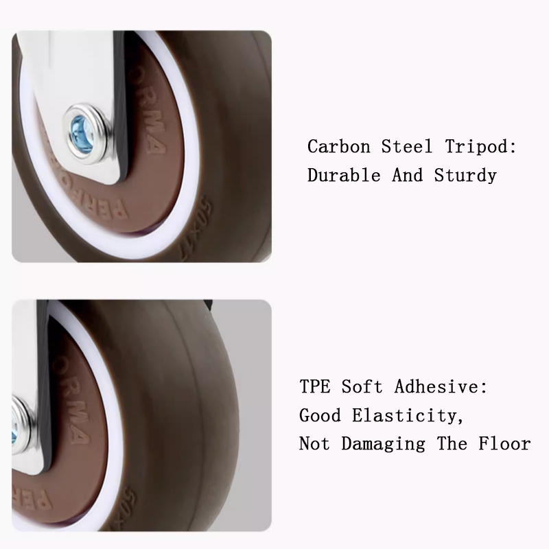 4pcs Stem Threaded Casters Off - огляд і ціна Baby Nursery Trolley