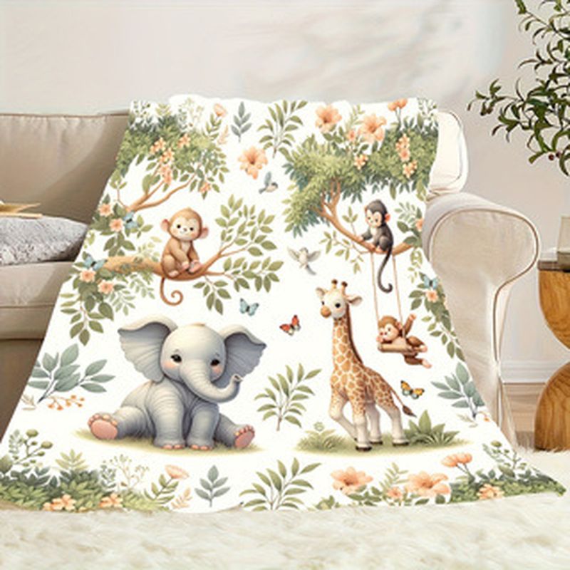 VIKAMA Watercolor Jungle Anima - огляд і ціна Baby Nursery Giraffe