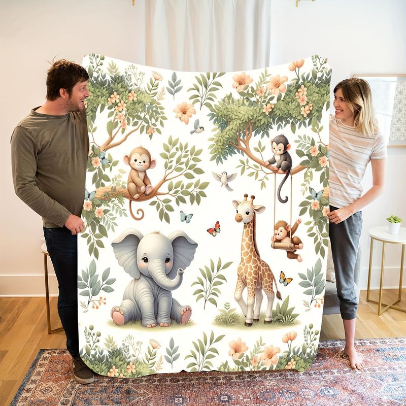 VIKAMA Watercolor Jungle Anima - огляд і ціна Baby Nursery Giraffe