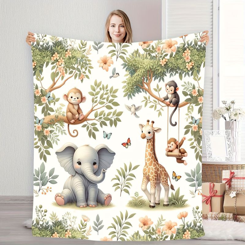 VIKAMA Watercolor Jungle Anima - огляд і ціна Baby Nursery Giraffe