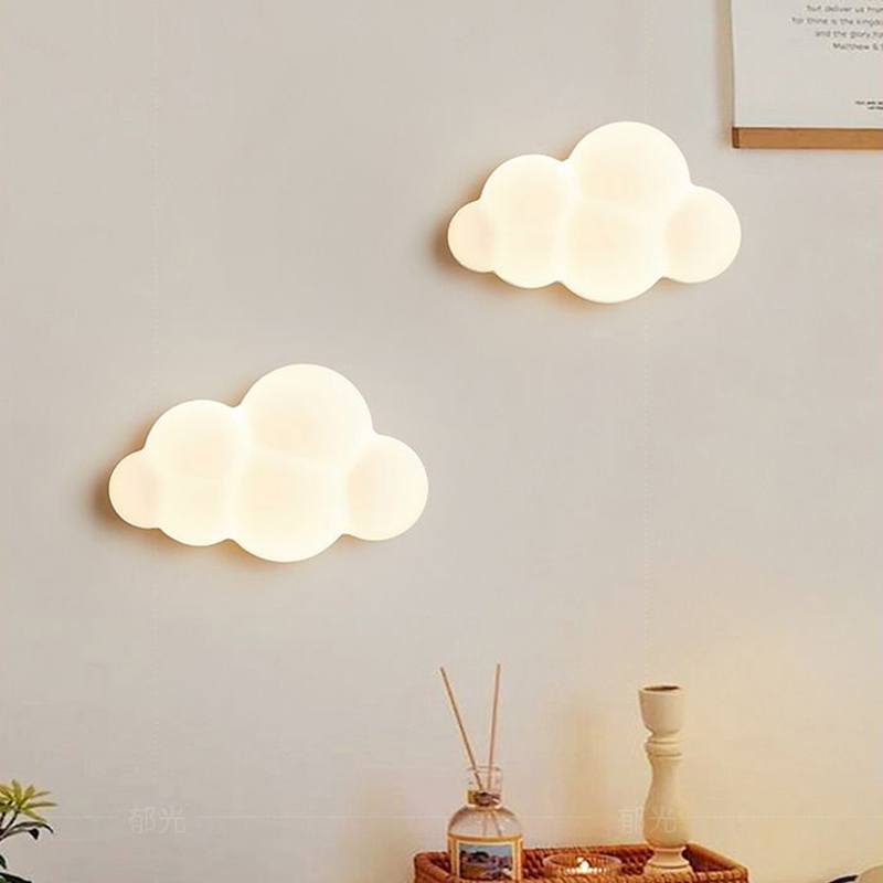 White Cloud Wall Lamps for Chi - огляд і ціна Baby Nursery Wall Lights