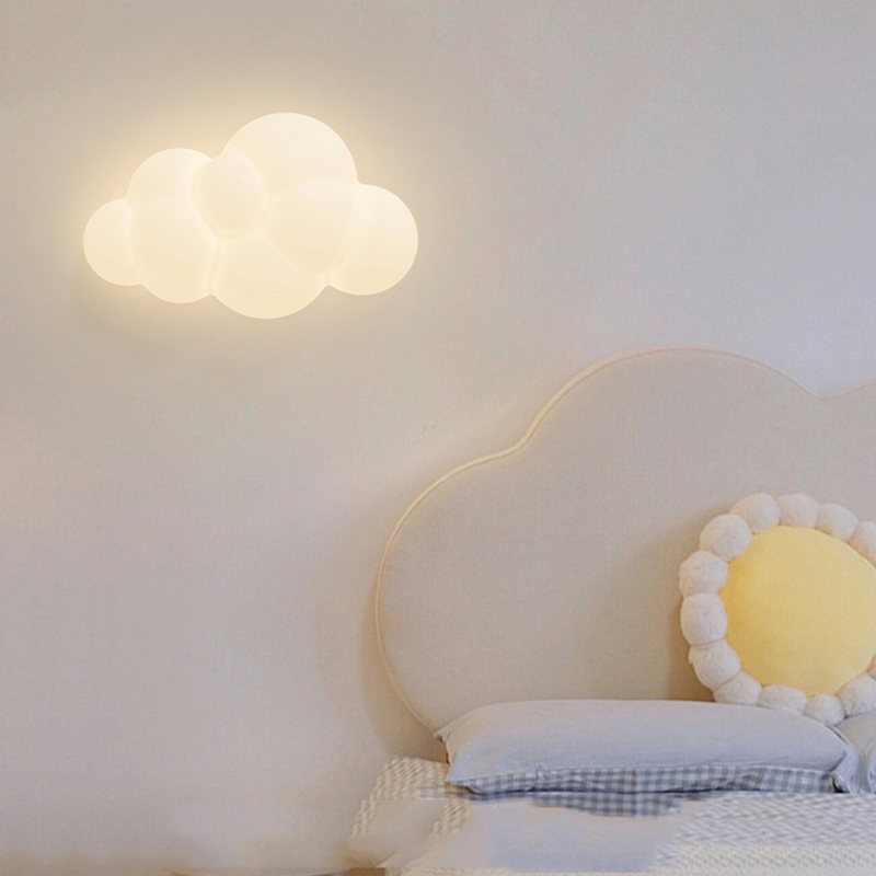White Cloud Wall Lamps for Chi - огляд і ціна Baby Nursery Wall Lights