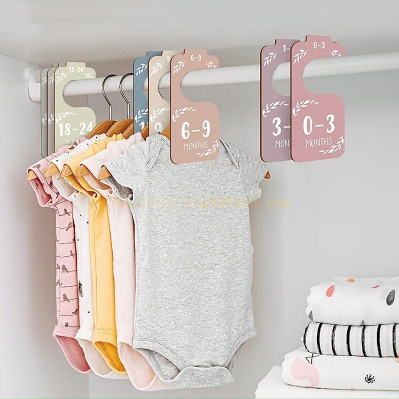 Set of 8 Baby Closet Wooden Di - огляд і ціна Baby Nursery Design