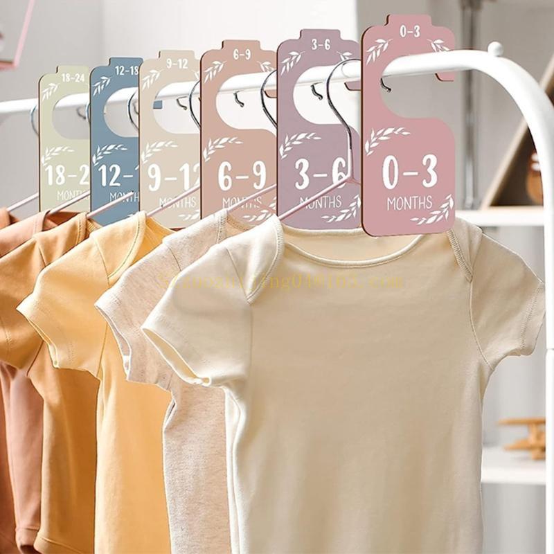 Set of 8 Baby Closet Wooden Di - огляд і ціна Baby Nursery Design