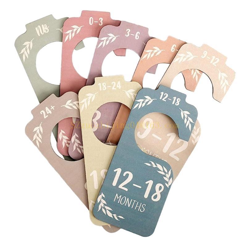 Set of 8 Baby Closet Wooden Di - огляд і ціна Baby Nursery Design