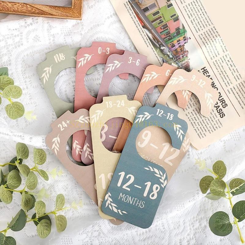 Set of 8 Baby Closet Wooden Di - огляд і ціна Baby Nursery Design
