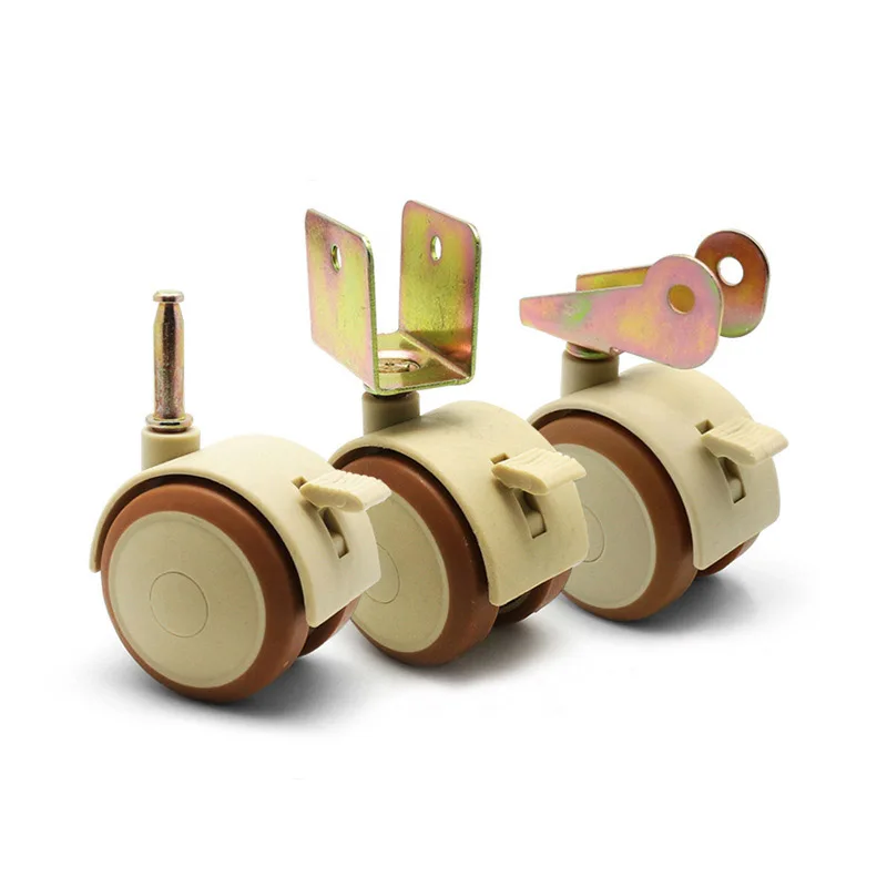 4Pcs 2'' Furniture Crib Swivel - огляд і ціна Baby Nursery Trolley