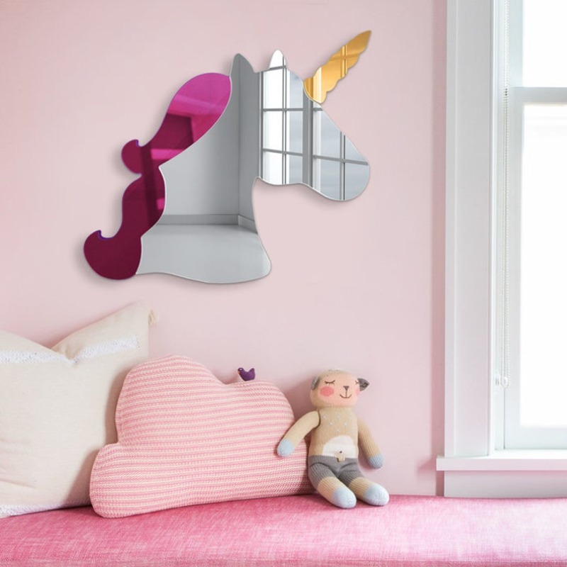 3D Acrylic Unicorn Wall Art Mi - огляд і ціна Baby Nursery Themes Girl