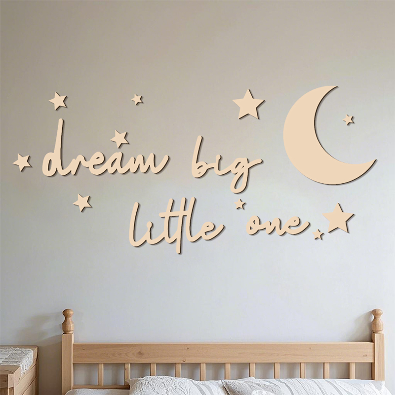 Dream Big Little One Wooden Si - огляд і ціна Baby Nursery Package