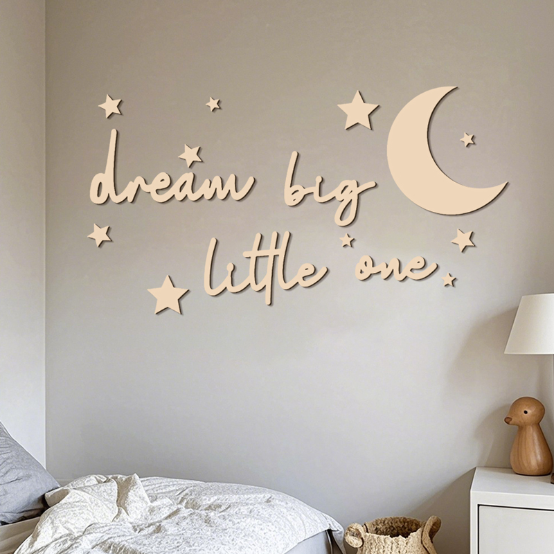 Dream Big Little One Wooden Si - огляд і ціна Baby Nursery Package