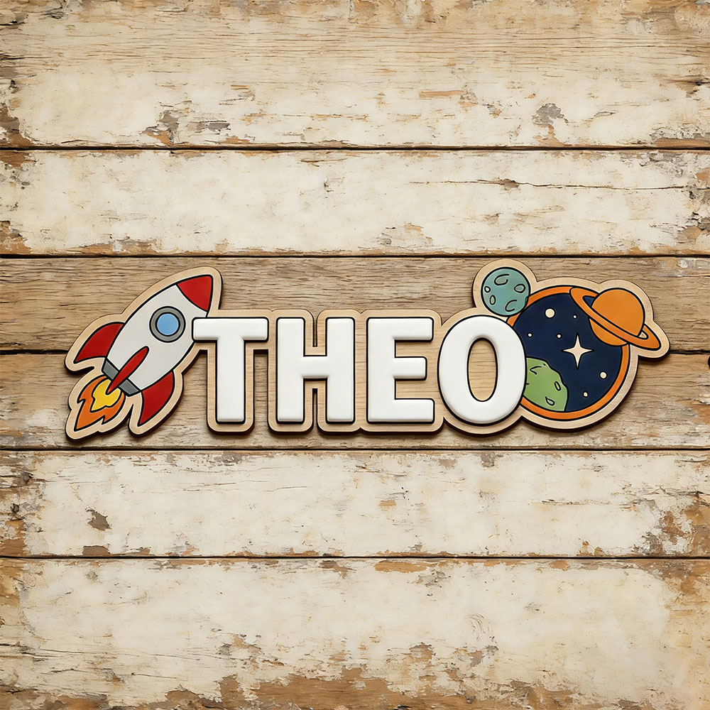 Personalized Space Rocket Name - огляд і ціна Baby Nursery Things