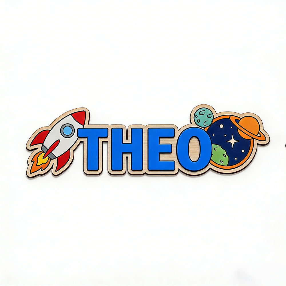 Personalized Space Rocket Name - огляд і ціна Baby Nursery Things