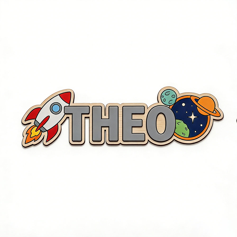 Personalized Space Rocket Name - огляд і ціна Baby Nursery Things
