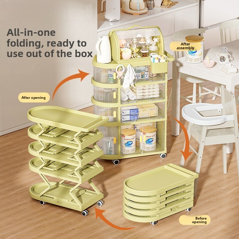 Hanging Floor Cart Baby Organi - огляд і ціна Baby Nursery Trolley