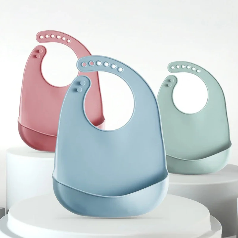 1-4Pcs Baby Bib Adjustable Wat - огляд і ціна Baby Nursery Things