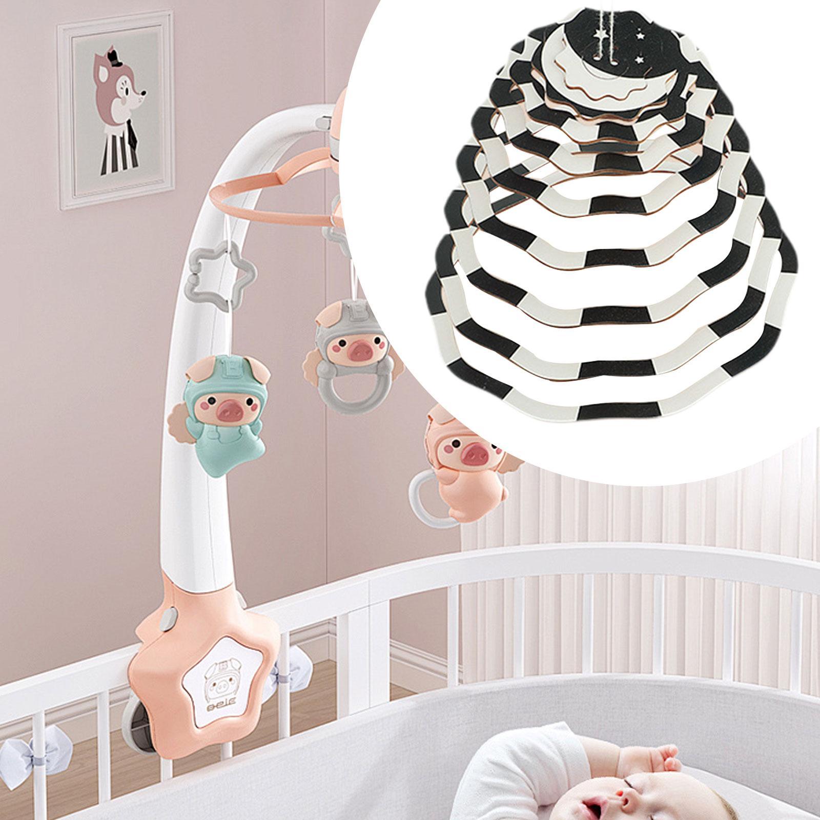 Crib Mobile Sensory Toy ,Black - огляд і ціна Baby Nursery Things