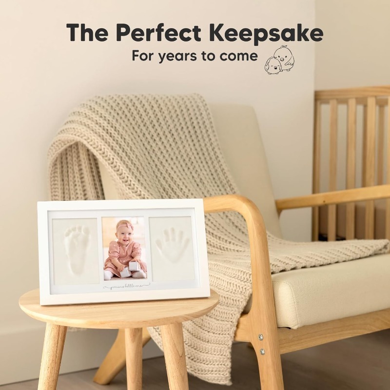 Baby Handprint Footprint Clay  - огляд і ціна Baby Nursery Design