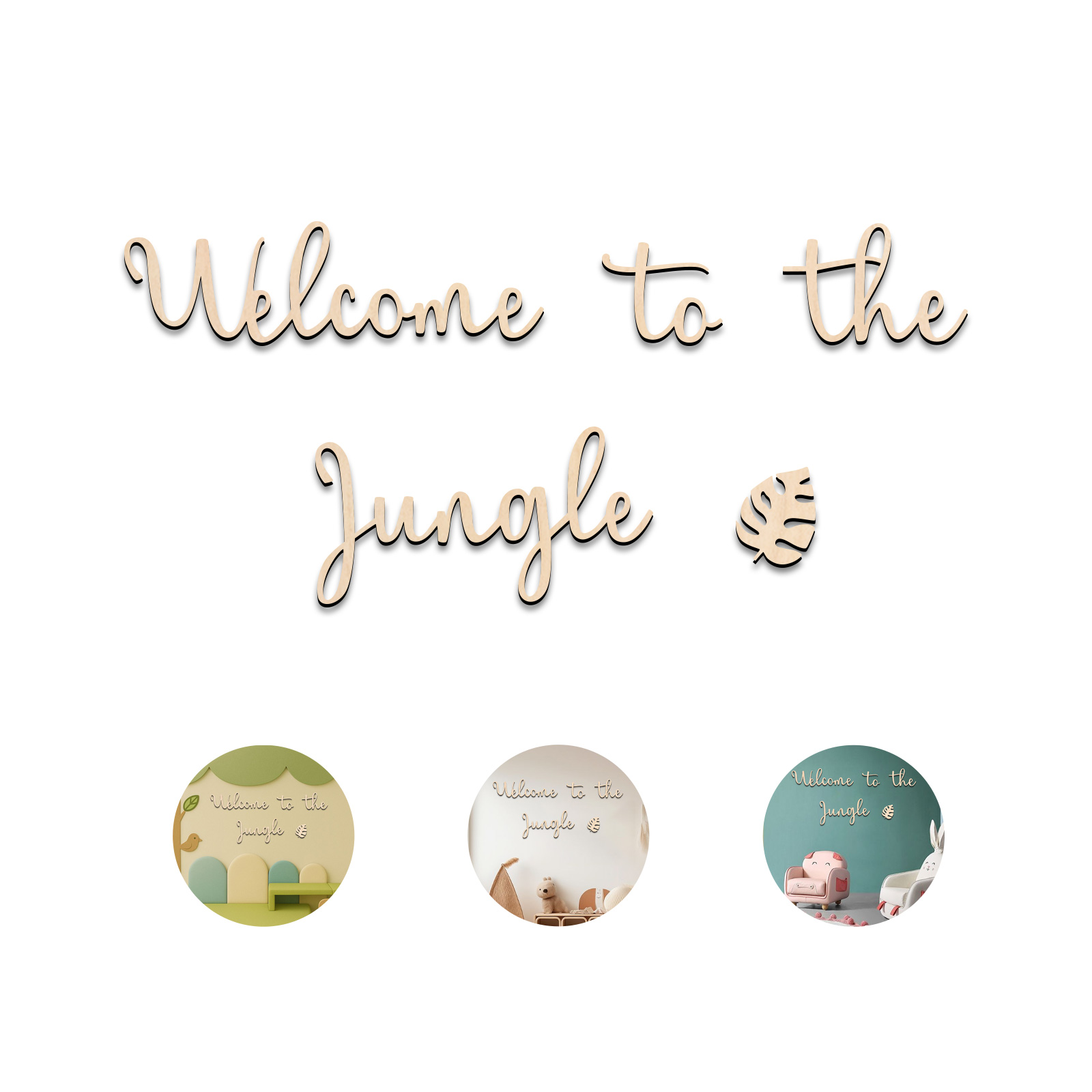 Welcome to the Jungle Wooden S - огляд і ціна Baby Nursery Things