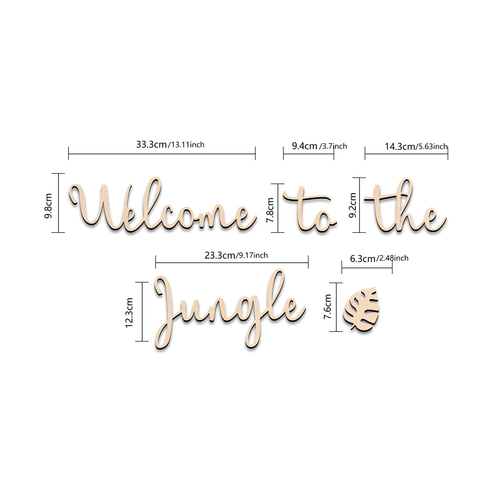 Welcome to the Jungle Wooden S - огляд і ціна Baby Nursery Things