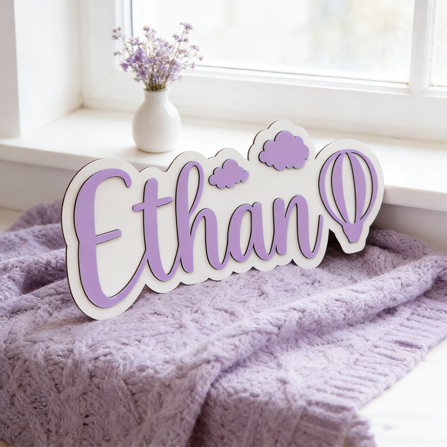 Personalized Hot Air Balloon & - огляд і ціна Baby Nursery Ornaments
