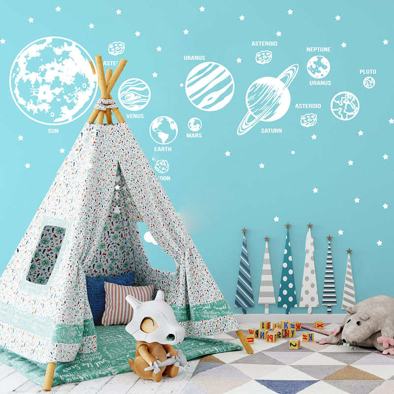 Large Planets Solar System Spa - огляд і ціна Baby Nursery Design