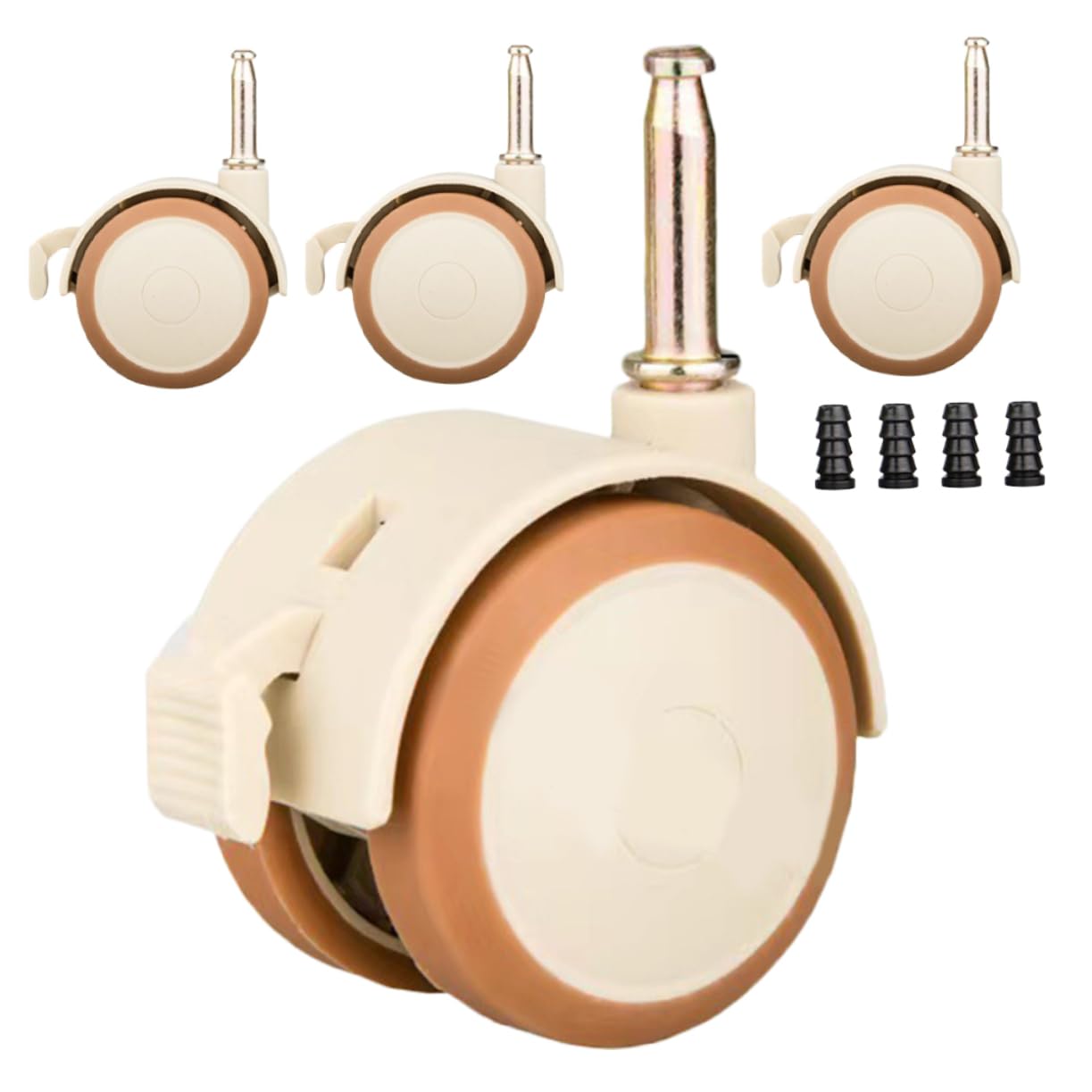 1/4 Pcs Nylon Swivel Caster Wh - огляд і ціна Baby Nursery Trolley