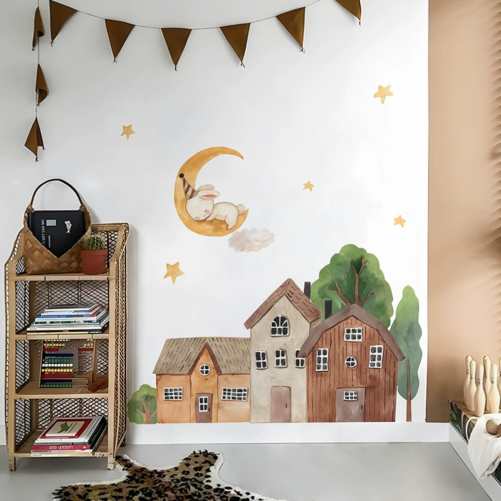 Fabric Cartoon Forest Vintage  - огляд і ціна Baby Nursery Ornaments