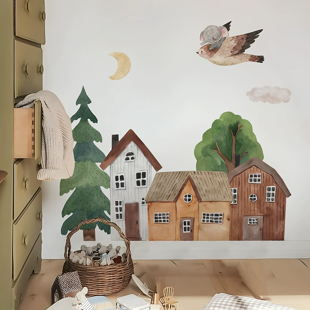 Fabric Cartoon Forest Vintage  - огляд і ціна Baby Nursery Ornaments