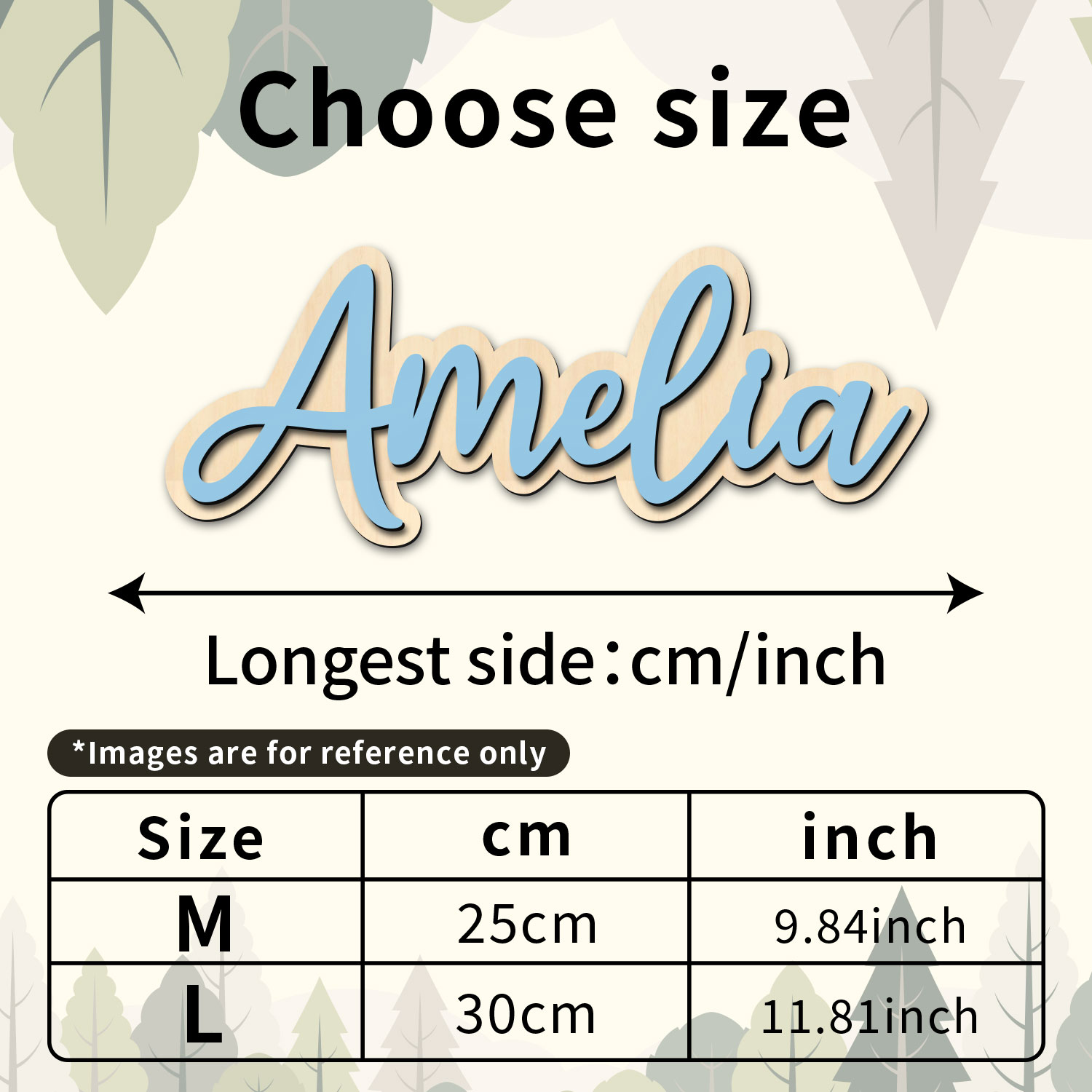 1pc Customized Wooden Name Dec - огляд і ціна Baby Nursery Ornaments