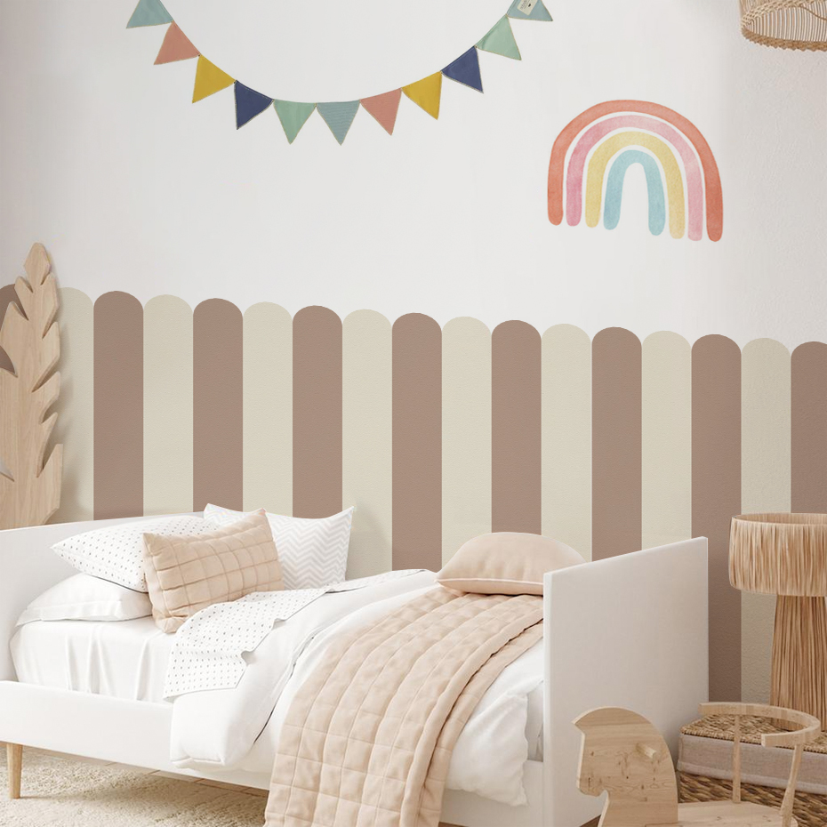 Multicolor Vertical Striped Ar - огляд і ціна Baby Nursery Wall Stickers
