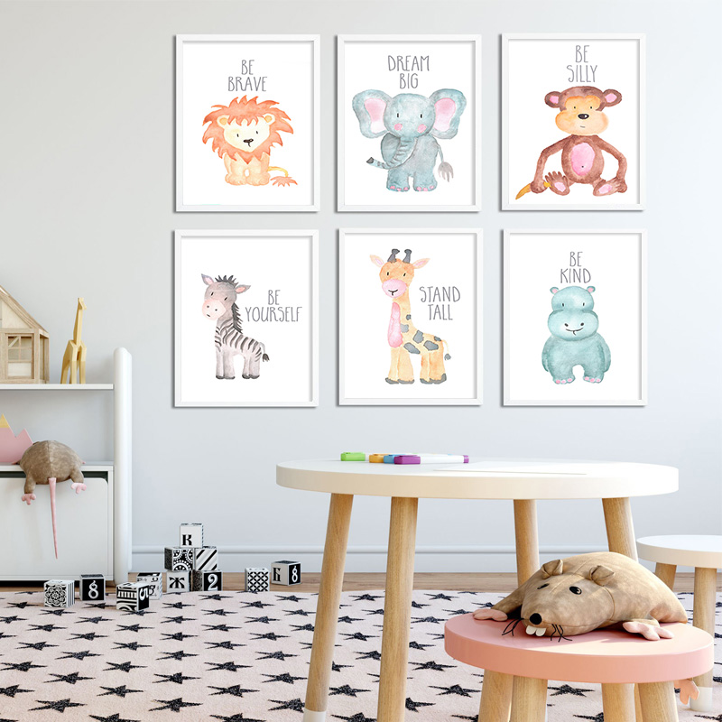 Baby Animal Lion Elephant Gira - огляд і ціна Baby Nursery Giraffe
