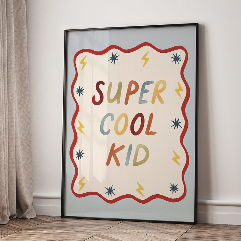 Funny Cartoon Super Cool Kid N - огляд і ціна Baby Nursery Things